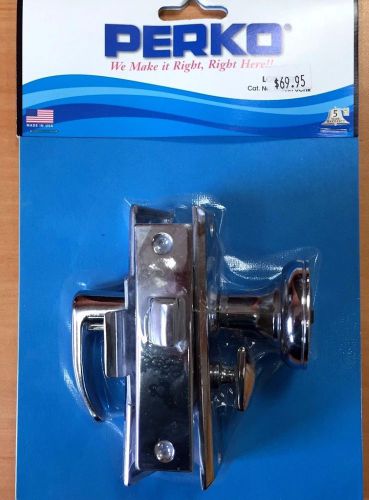 New genuine oem perko mortise lock set chrome plated zinc alloy 0960dp0chr