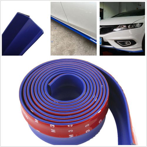 Find 2.5M Car Front Bumper Quick Lip Splitter Body Spoiler Skirt Rubber