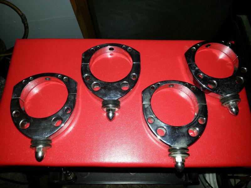 Harley upper fork tube brackets