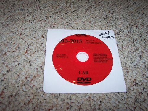 2014 ford mustang shop service repair manual dvd gt500 convertible 3.7l 5.0l