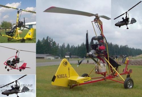 Honeybee gyrocopter experimental aircraft - plans on cd - k2ne web store