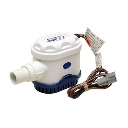 Larson boats rule-mate rm1100ad3m marine plastic automatic bilge pump 1100 gph