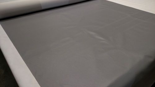 Dark grey coated outdoor marine canvas awning boat fabric polyester 60"w dwr