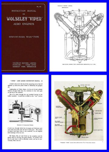 Wolseley viper aero engine manual on cd (hispano-suiza)