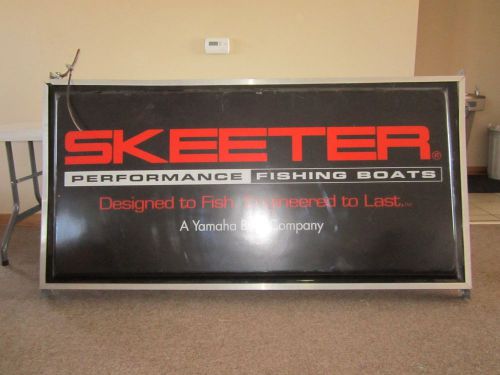 Skeeter boats dealer sign 6&#039; x 3&#039;