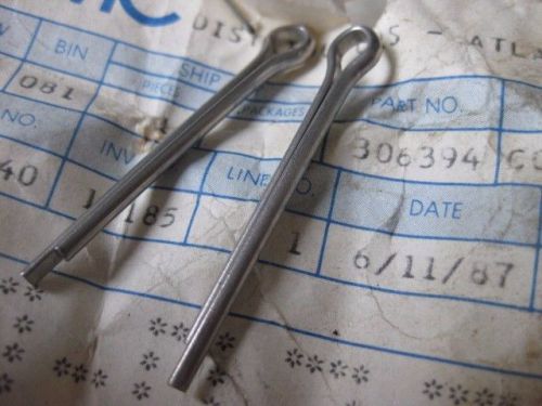 "new" 306394 omc 0306394 cutter pin (for 2) johnson evinrude outboard motors.