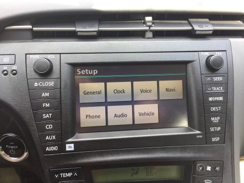 Toyota prius gps dvd nav navigation jbl radio bluetooth mp3 2010 2011