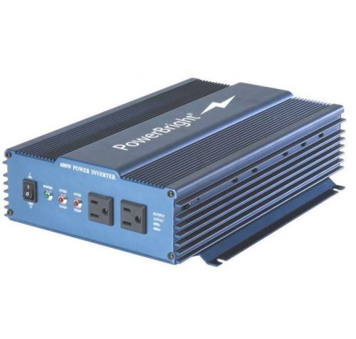 New durable quality heavy duty 12-volt dc to ac 600 pure sine inverter