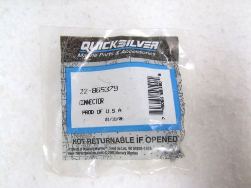 Quicksilver/mercruiser female quick connect fitting 22-865379