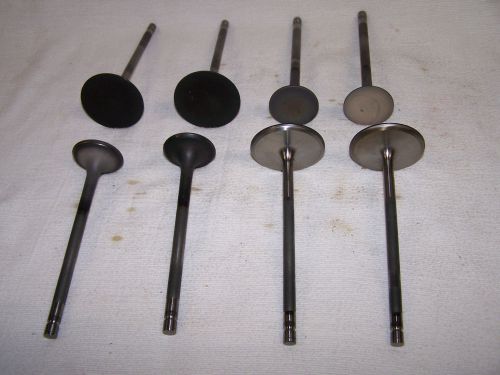 Victory 1 titanium valves-4 int 2.200-4ex 1.625-racing-rat rod-hot rod-drag-used