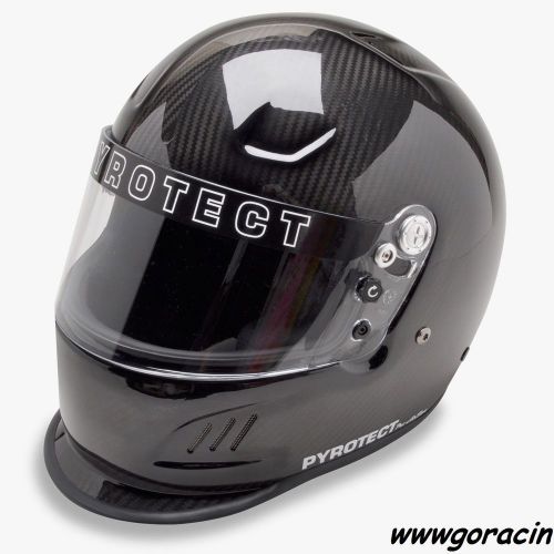 Sa2015 pyrotect carbon fiber pro airflow duckbill helmet,hans device ready