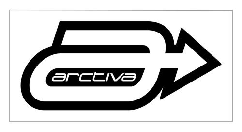 Arctiva 8'x4' banner white/black