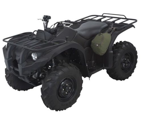 Olive fender cargo bag for atv storage quad gear four wheeler organizer runabout