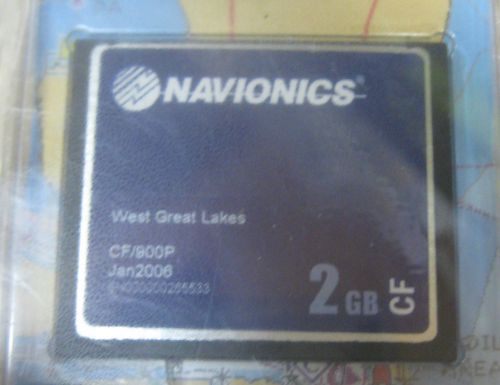 Navionics chart card west great lakes cf/900p jan 2006