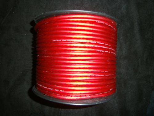 8 gauge wire 20 ft awg cable red super flexible primary stranded power ground