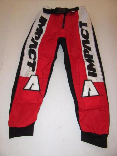 Acerbis impact riding pants youth kids 20 mx motocross dirt bike bmx off road