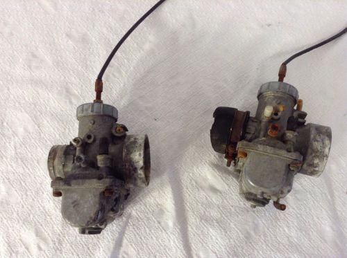 Mikuni snowmobile round slide parts carbs from a bombardier 496cc carburetor