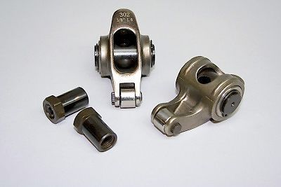 0235005 prw pro stainless steel roller rocker arms sb chevy 1.6 x 3/8 vortec