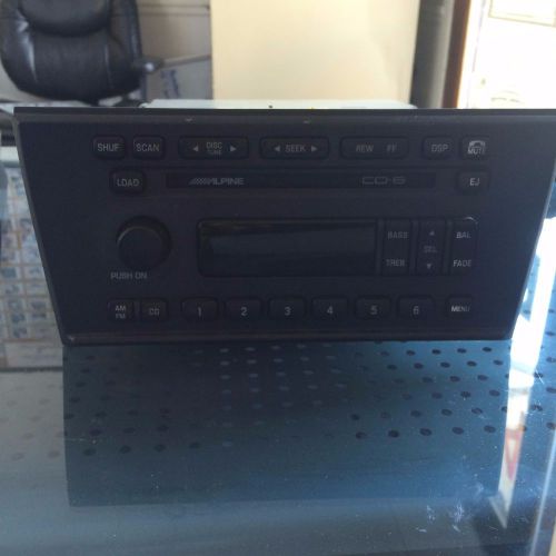 Lincoln ls 2000 2001 2002  6 disc "alpine" cd changer 2w4t-18c815-ad