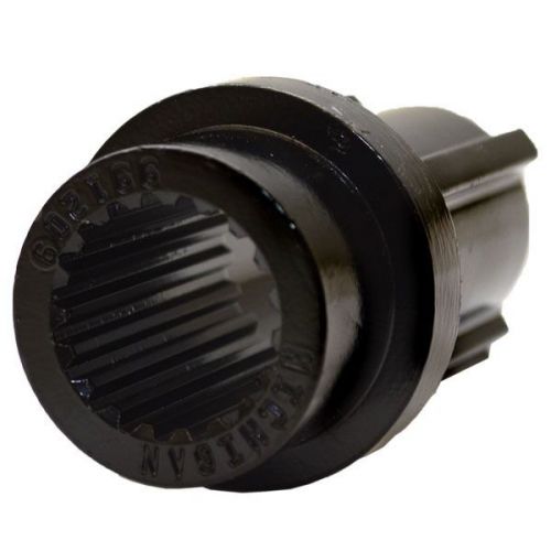 Michigan wheel 991209 black 3" bronze 19 spline marine boat aft drive adapter