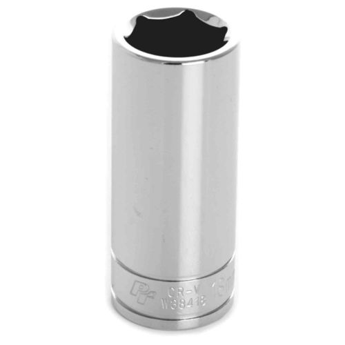 Performance tool w38418 socket socket-3/8'' dr 6pt deep 18mm