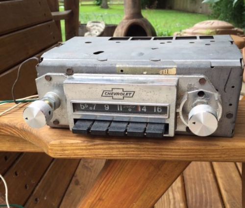 Delco am radio for 1968 chevelle