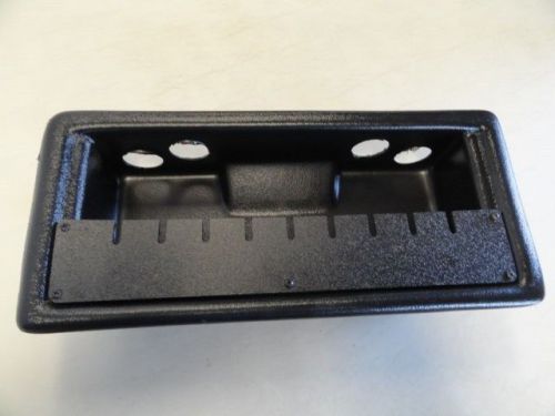 Stratos 14762c/jl/808  black plastic 16 3/8" x 7 3/8" storage box marine boat