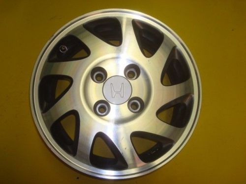 94 95 96 honda prelude alloy wheel rim w/ center cap 15&#039;&#039; 15x6.5 / 9 spoke oe #4