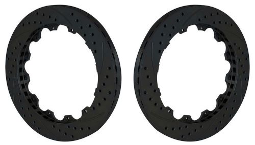 Wilwood drilled,slotted brake rotor set-2,12x8.75&#034;,1.10&#034; x 12.88&#034;,srp,off-road