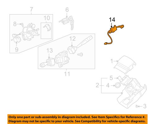 Mitsubishi oem 00-05 eclipse cruise control-engagement switch mb943716