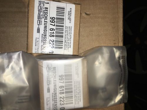 08 porsche cayman s 987 -  acceleration sensor airbag system - oem 99761822301