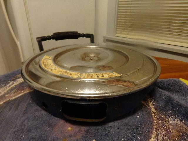 Ford 429 cobra jet air cleaner with chrome cover