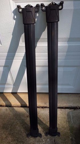 2005-2009 chevy equinox luggage roof rack cross bars rails oem set