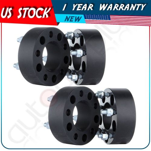 4pc 2&#034; wheel spacers | 5x114.3 to 5x114.3 or 5x4.5 to 5x4.5 | 12x1.5 studs