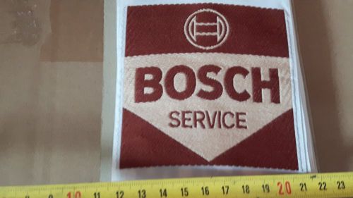 Vintage weaving motorsport badges patches bosch service mercedes vw bmw porsche
