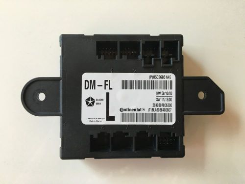 2011-2014 dodge caravan chrysler town&amp;country lh front door module 05026861ae
