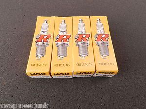 4 ngk bpr6efs #3623 spark plug standard resistor pack of 4 spark plugs rover 2.0