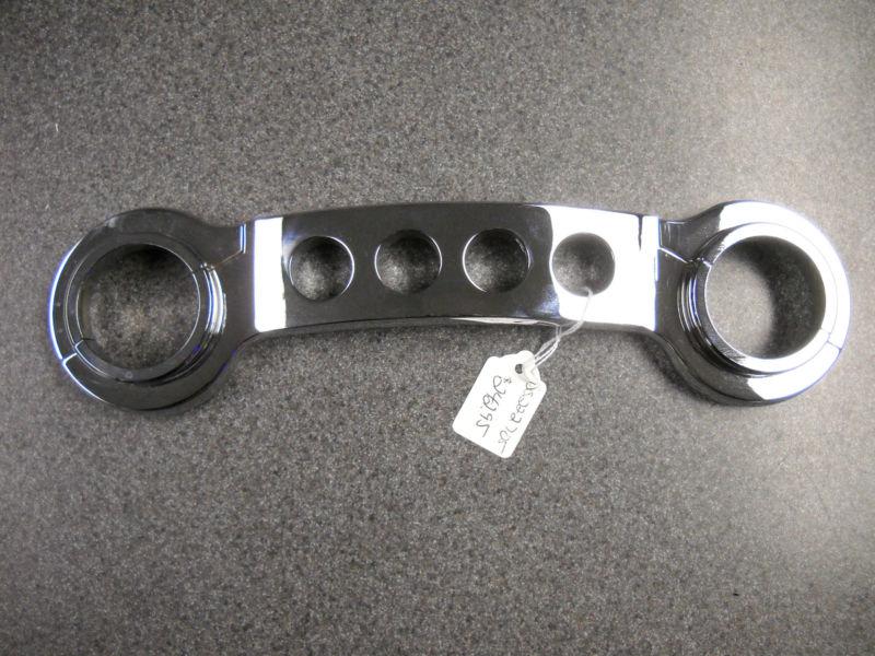 Fork brace for harley 41mm forks by billet by custom cycle engineering 