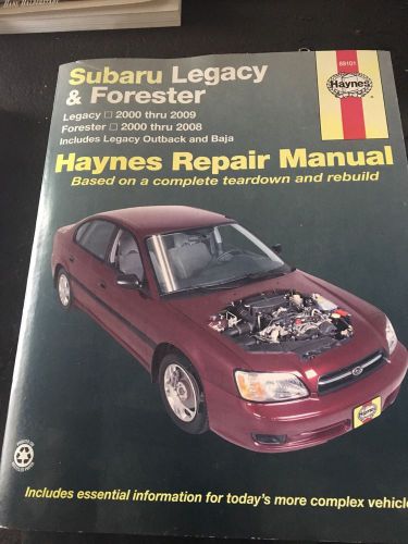 Haynes manual subaru