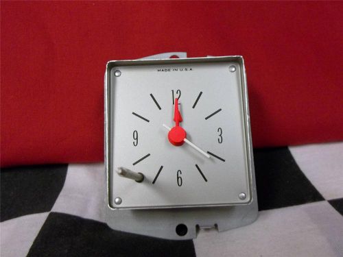 1968 buick skylark special clock nos