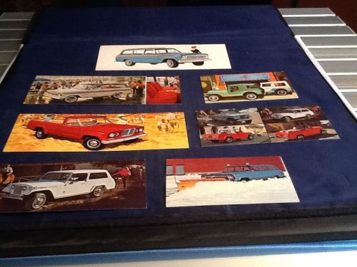 7- jeep postcards original