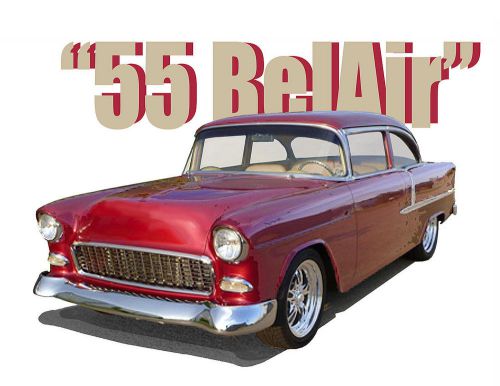 Auto art t-shirt '55 chevrolet belair