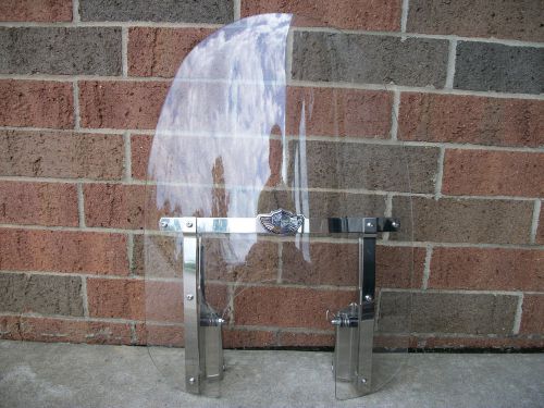 Genuine harley davidson 100th anniversary sportster dyna detachable windshield