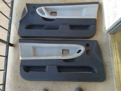 92-98 bmw e36 dove grey front door panels with airbag doors