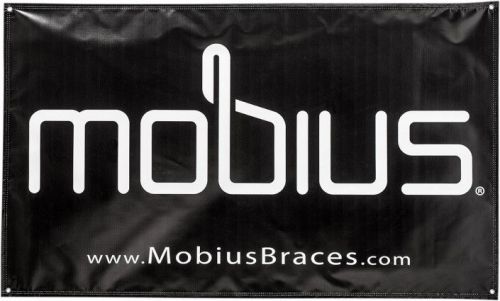 Mobius mobius banner black/white
