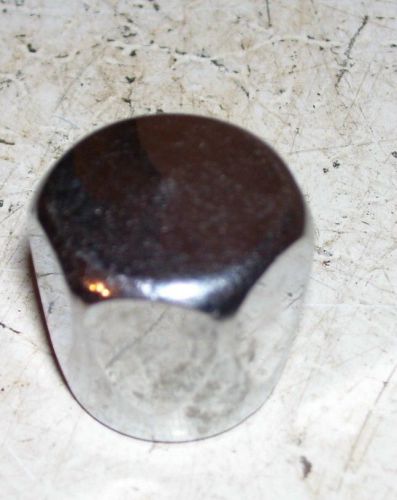 Rat rod nut shape  knob 30s 40s 50s  button chrome chev ford mopar ?? 6 sided
