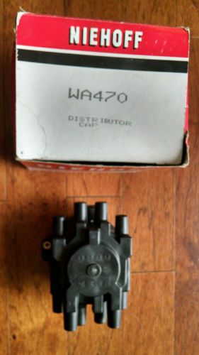 Distributor cap neihoff wa470 fits 82-89 nissan stanza 2.0l-l4