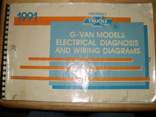 Find 1991 CHEVROLET FULL-SIZE VAN ELECTRICAL DIAGNOSIS AND WIRING
