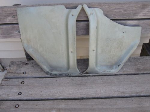 1962 mercury front kick panels, rh &amp; lh, used
