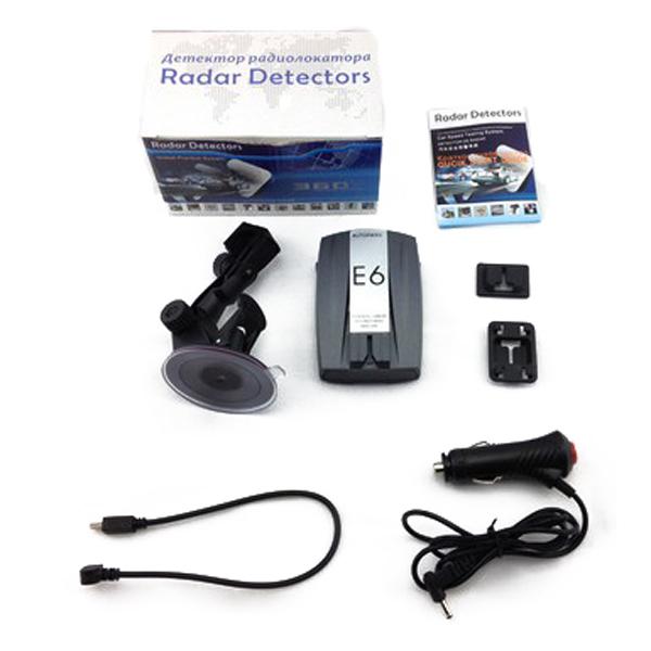 100% Brand new E6 Car Radar detector support English and Russian LCD display, US $9.89, image 8